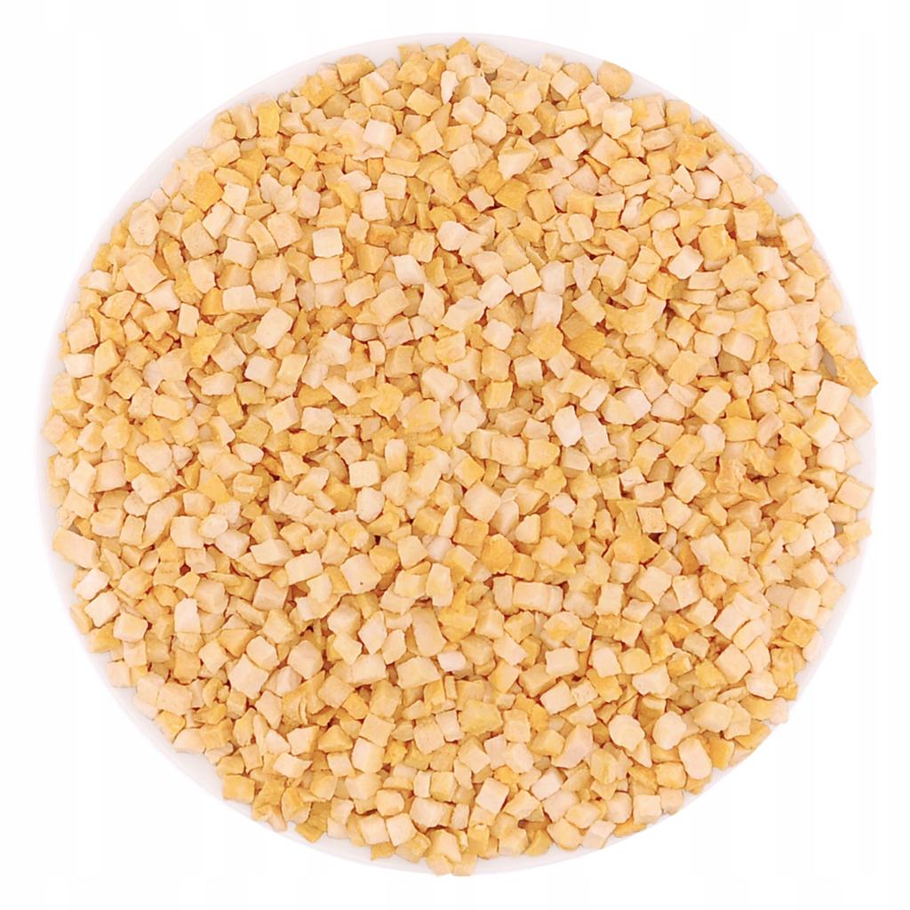 Gelbe Pfirsich gefriergetrocknet Würfel - 100g Natürliche Früchte