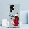 Christmas Art Girls Coffee Phone Case For Samsung Galaxy S24 S25 Edge S26 Ultra S22 S23 Plus S21 + S20 FE Soft TPU Back Cover Ga