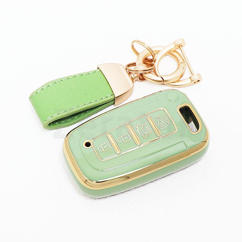 Keyless Shell Holder For Kia Sorento K5 K7 Sportage R Borreed 4 Buttons Tpu Key Case Cover For Hyundai Ix35 Sonata Tucson Azera