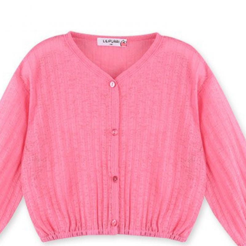 [lilypuri] Summer Cardigan Jumpsuit Top And Bottom  Sky Blue 