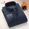 Montagut Men's Fleece Lined Long Sleeve Shirt