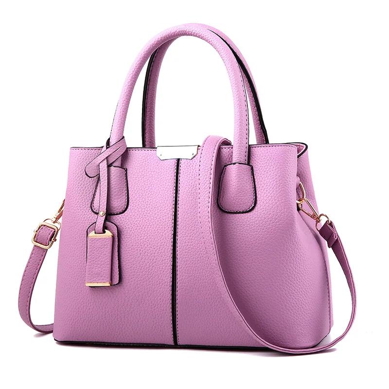 Bags for Women Women's New Fashi Texture Ladies Handbag Simple Trend All-match Retro PU Messenger Bag Shoulder Bag Wallet