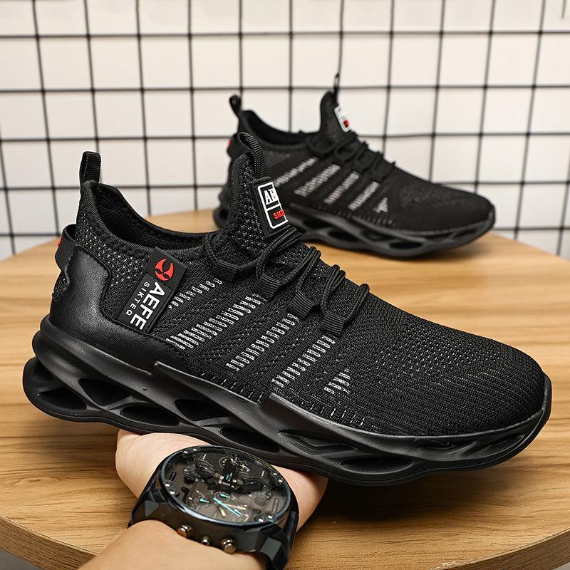 New mesh breathable casual shoes large size sports shoes large size lightweight running shoes 40