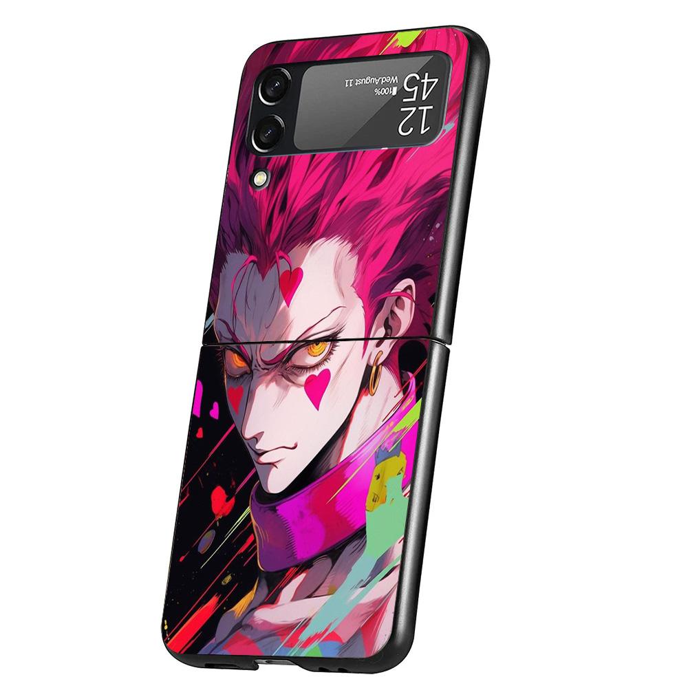 

Горячий Аниме Охотник х Чехол для телефона Samsung Galaxy Z Flip 7 6 5 4 3 5G Flip7 Flip6 Flip5 Flip4 Flip3 Черный Fundas Shell Gala Samsung Z Flip