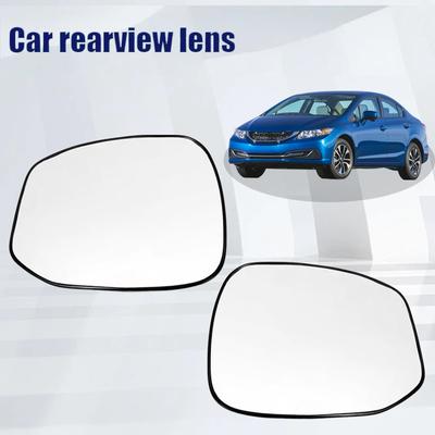 For 12-15 Honda Civic 9th Generation Reversing Lenses, Rearview Lenses, Reflective Mirrors, Heated Glass