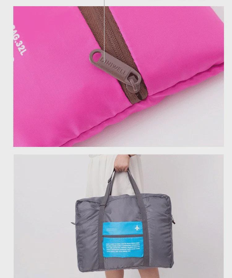 Skládací cestovní taška na kolečkách s velkou kapacitou 32 l - přenosná, ruční a kompatibilní s leteckou dopravou pro cesty na krátké vzdálenosti