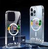 Transparent Magnetic Case for iPhone 15/16/17 Pro Max - Full Coverage Christmas Gift