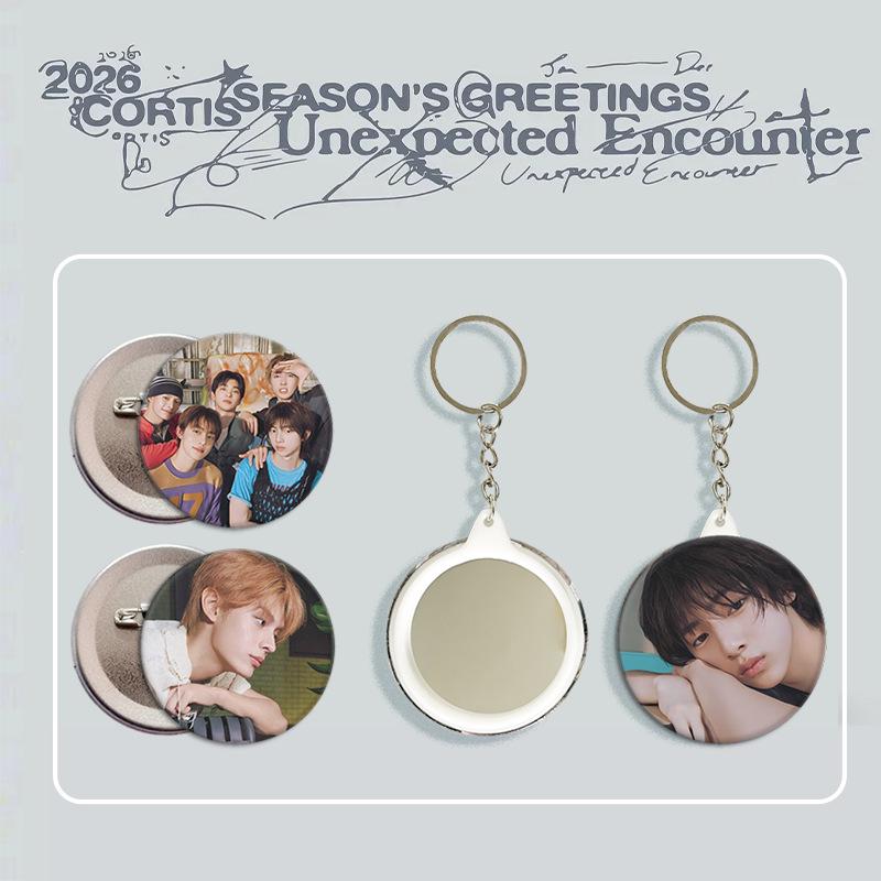 CORTIS 2026 Calendar Keychain Mirror Pendant – Zhao Yufan Merch
