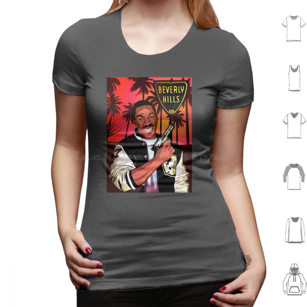Beverly Hills Cop T Shirt Cotton Men Women DIY Print Beverly Hills Cop Eddie Murphy Comedy 80s 90s Film Movies Coming To