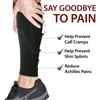 1Pcs Sports Compression Calf Sleeves Leg Compression Sock Running Shin Splint Varicose Vein Calf Pain Relief Calf Guards Runners