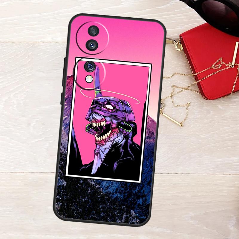 

Vaporwave Glitch Anime Case For Honor Magic 7 Lite 5 6 8 50 70 90 200 400 Pro X8b X8c X9a X9b X9d X9c Win RT Cover Honor Magic8 Pro