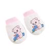 Pure Cotton Baby Mittens: Anti-Scratch Teetherable Hand Protectors for Newborns, Spring & Autumn