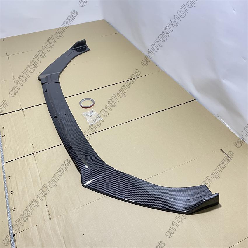 Per VW Golf 7 7.5 MK7 MK7.5 GTI GTD R R-Line 2012-2020 Kit Carrozzeria Spoiler Labbra Splitter Paraurti Anteriore Per Volkswagen Nero Lucido