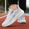 Summer New Shoes Hollow Breathable Mesh Sneakers Lightweight Student Running Shoes Soft Sole Comfortable Large Size
