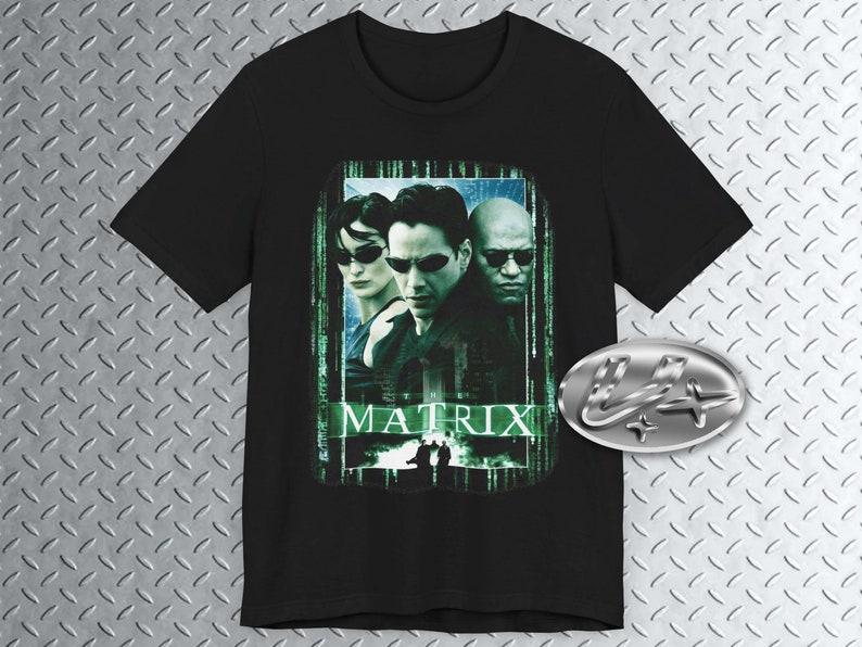 The Matrix kids T-Shirt, Neo Morpheus, Y2k Fashion, Unisex 100% Cotton 100