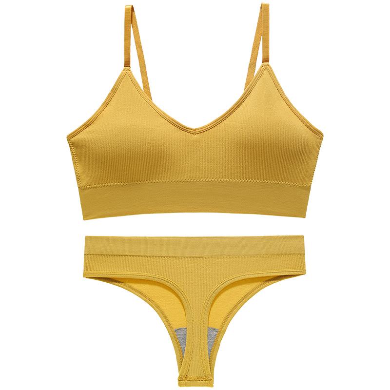 Adjustable Shapewear Set: High Elastic Breathable Camisole, Beautiful Back Vest, Thong, Underwire-Free, Anti-Sagging Bra.
