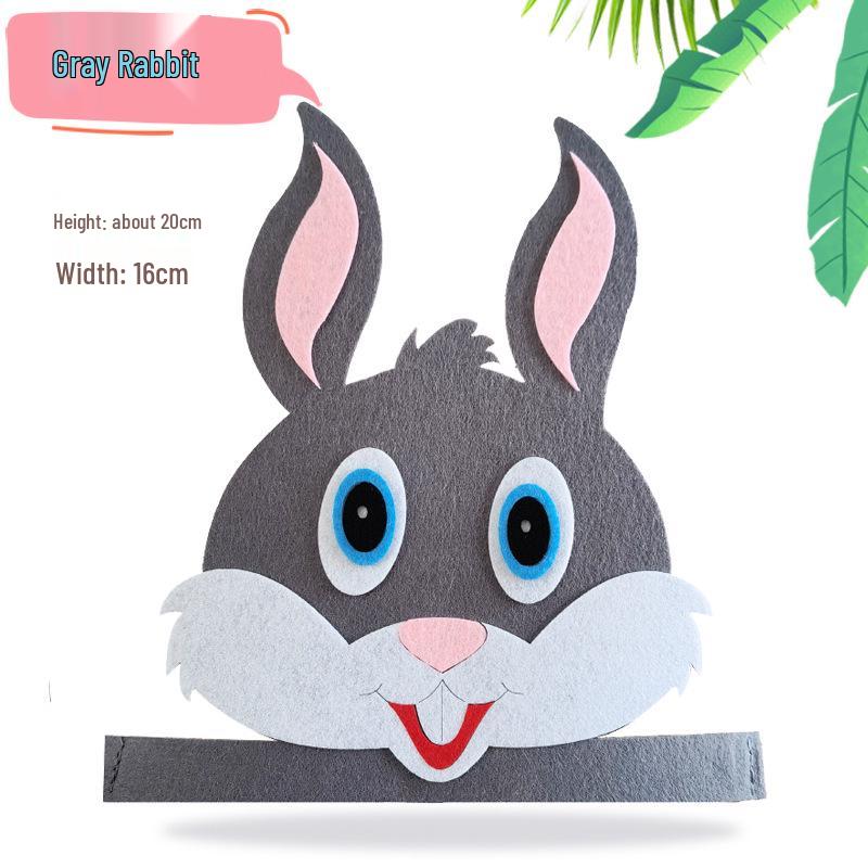 Flickering Halloween Cartoon Animal Hat for Kids & Adults - Perfect for Parent-Child Performances & Costumes