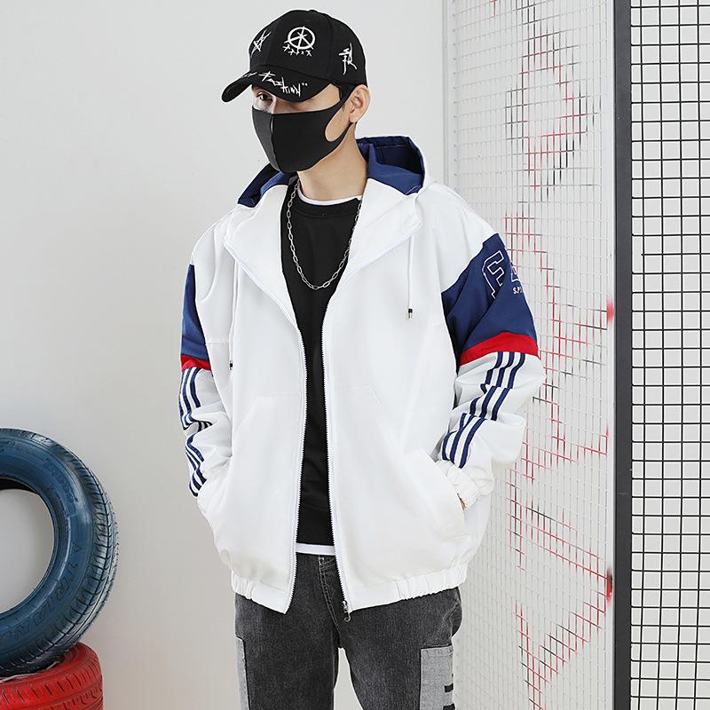 Autumn and Winter Cotton-padded Jacket Thickened Hooded Top Jacket Youth Coat