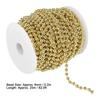 25mCelsiusroll Electroplating Pearl Wire Beads Garland String   Wedding Decoration 6mm(sliver)
