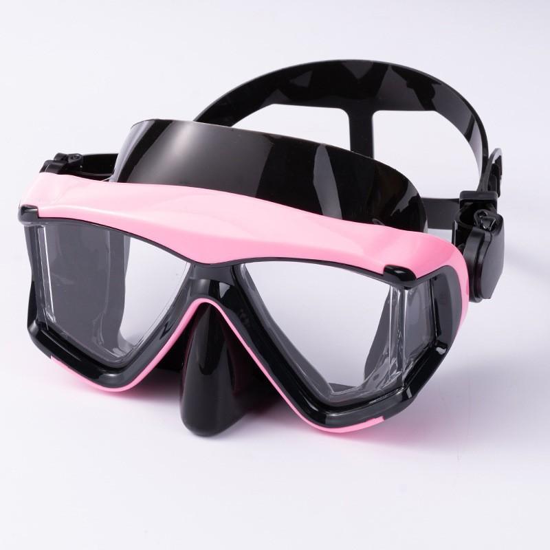 Snorkel Mask Set Silicone Scuba Diving Gear Anti-Fog Swimming Goggles Snorkeling Freediving
