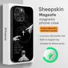 Belief Fashion Jesus Cool Design Man Phone Case For iPhone 16 15 14 13 12 11 Plus Pro Max  High-end Luxury Magsafe Sheepskin