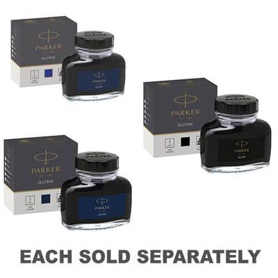 Flacon d'encre permanente Parker Quink