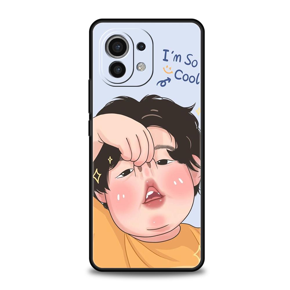 

Смешной мультяшный мужчина Чехол для телефона Cover для Xiaomi Mi 15 14 13 12 11 Ultra 14T 13T 12T 11T 10T Pro Lite 5G Ударопрочный Мягкий ТПУ Capas Mi 10T Lite 5G