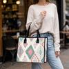 Geometric Pattern Tote Bag Daily Use Fashion Casual Shoulder Bag For Shopping Commute