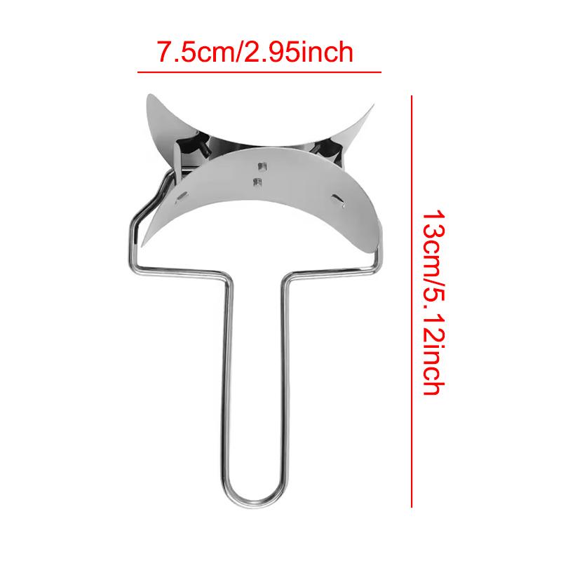 1 Stück Edelstahl Teigtaschenform Ausstecher Manuelle Teigkreisroller Maschine Teigtaschen Zubereitung DIY Handgemacht Kochwerkzeuge ZYF