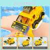 Engineering Vehicle Toy With Spin Top Watch For Preschool Kids