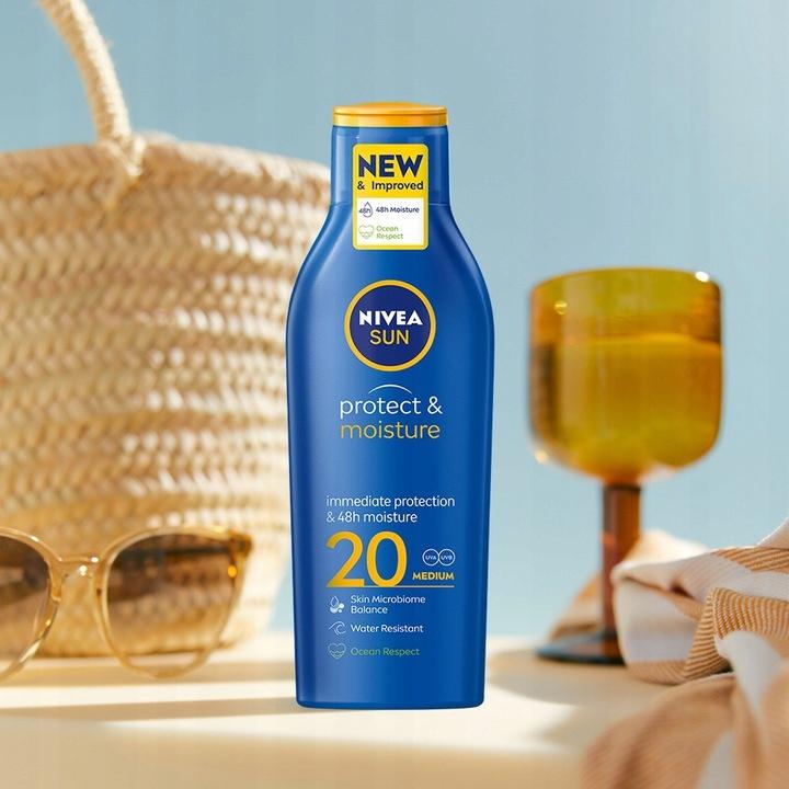 Nivea Protect & Moisture SPF20 suntan balm