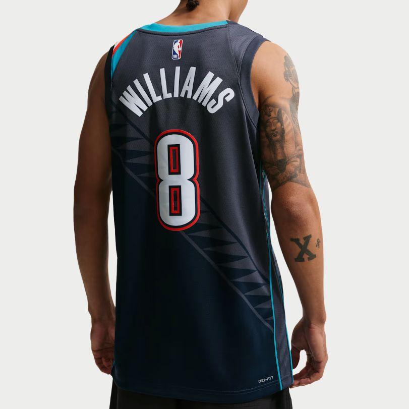 Nike Jalen Williams Oklahoma City Thunder City Edition Men's Nike Nba Swingman Jersey HM5990-439