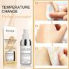 2 Pack Temperature Change Liquid Foundation Concealer Long Lasting Smear-Proof Makeup Moisturizing Brightening Color Concealer