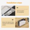 Smart Drawer Lock NFC Card Entry 4 Unlock Methods Electronic Cabinet Lock Energy Efficient Easy Installation for
