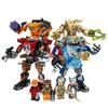 Galaxy Guardians Mecha 4-in-1 Building Toy Set, Educational STEM Puzzle for Kids, Defend the Universe 4pcs