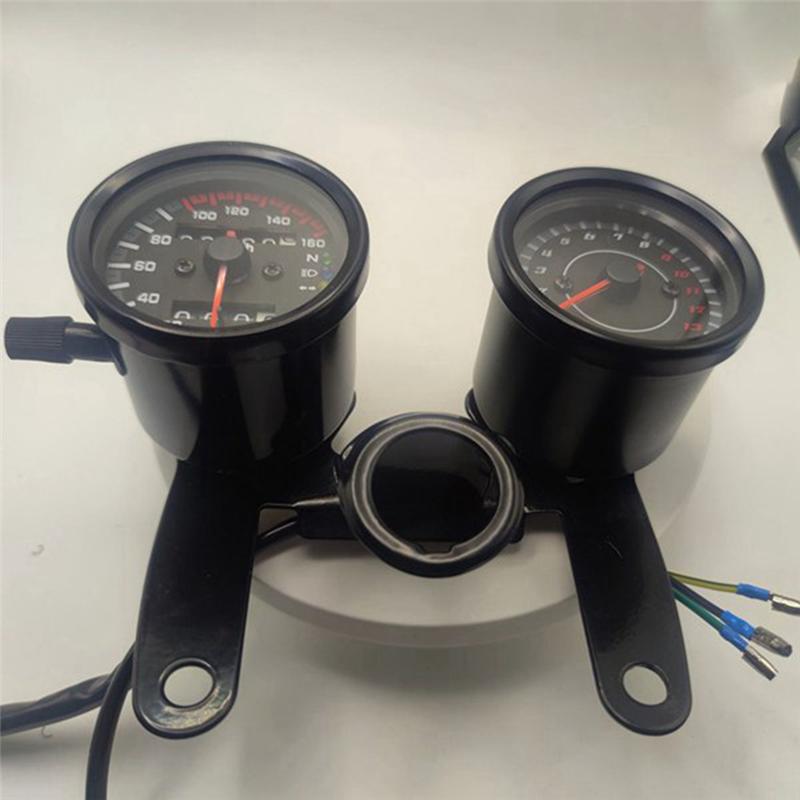 NY-Kilometerstand Takometer Ettermontering Dashbord Retro For Motorsykkel For Cruise Prince