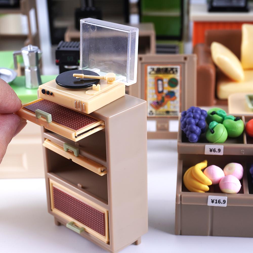 1:Accessori Macchina del Caffè in Miniatura per Casa delle Bambole Scala 1:12 Frullatore Spremiagrumi Modello Elettrodomestico Arredamento per Bambole Giocattolo Mini Cucina
