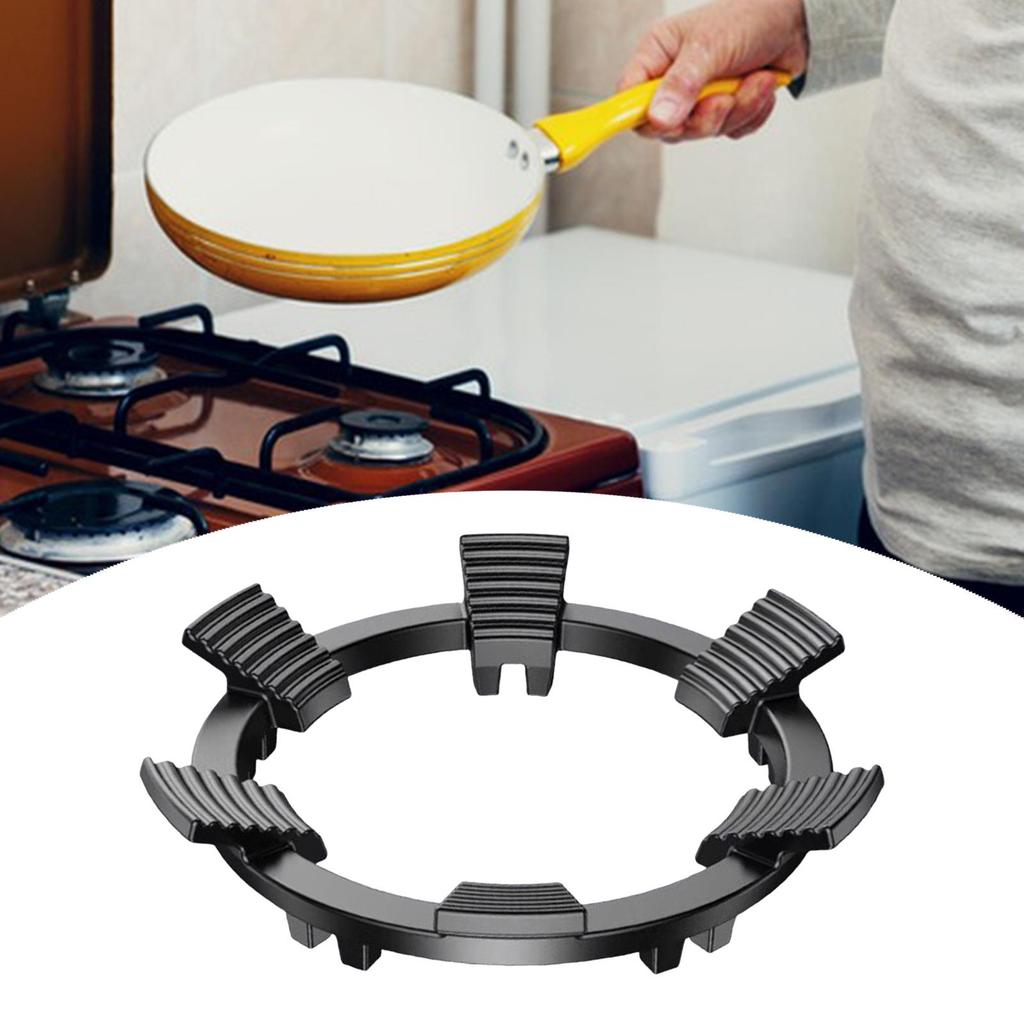 Gas Cooker Wok Support Ring Non Slip Pot Stand for Restaurant Cooking Kitchen
