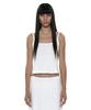 PARTIMENTO WOMEN Pwc Lace Trim Eyelet Sleeveless_White