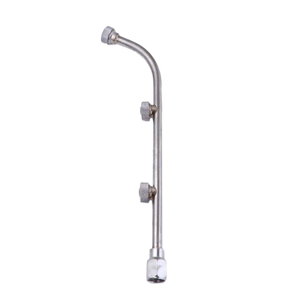 Stainless Steel Sprayer Wand Nozzle Large Flow 1/2/3 Hole High Pressure Sprayer Nozzle Water-saving Agriculture Misting Nozzles