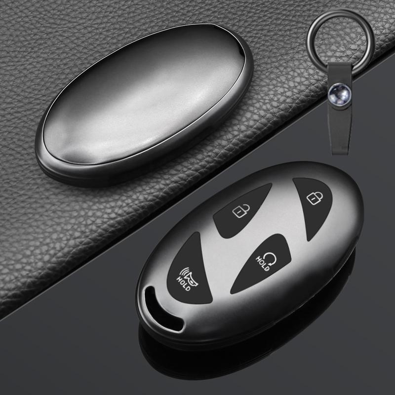 Fashion Tpu Car Key Case Key Cover Shell Fob Holder For New Kona Sx2 For Hyundai Ioniq 6 New Grand Prix Gn7 Car Accessories