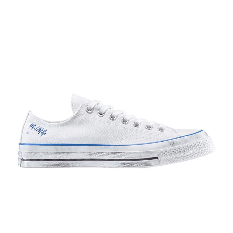 

Converse Ader Error x Chuck 70 Low Tofu Oyster Унисекс Кроссовки Кремовый Устрично-белый Синий A14289C 38