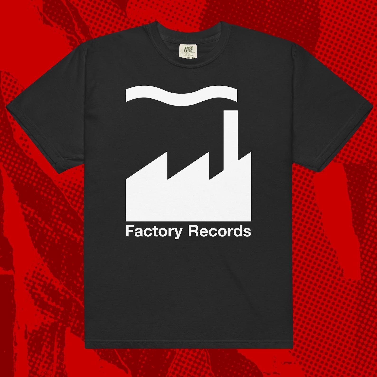 Factory Records T-Shirt | Joy Division New Order Post Punk Goth 80s 4XL