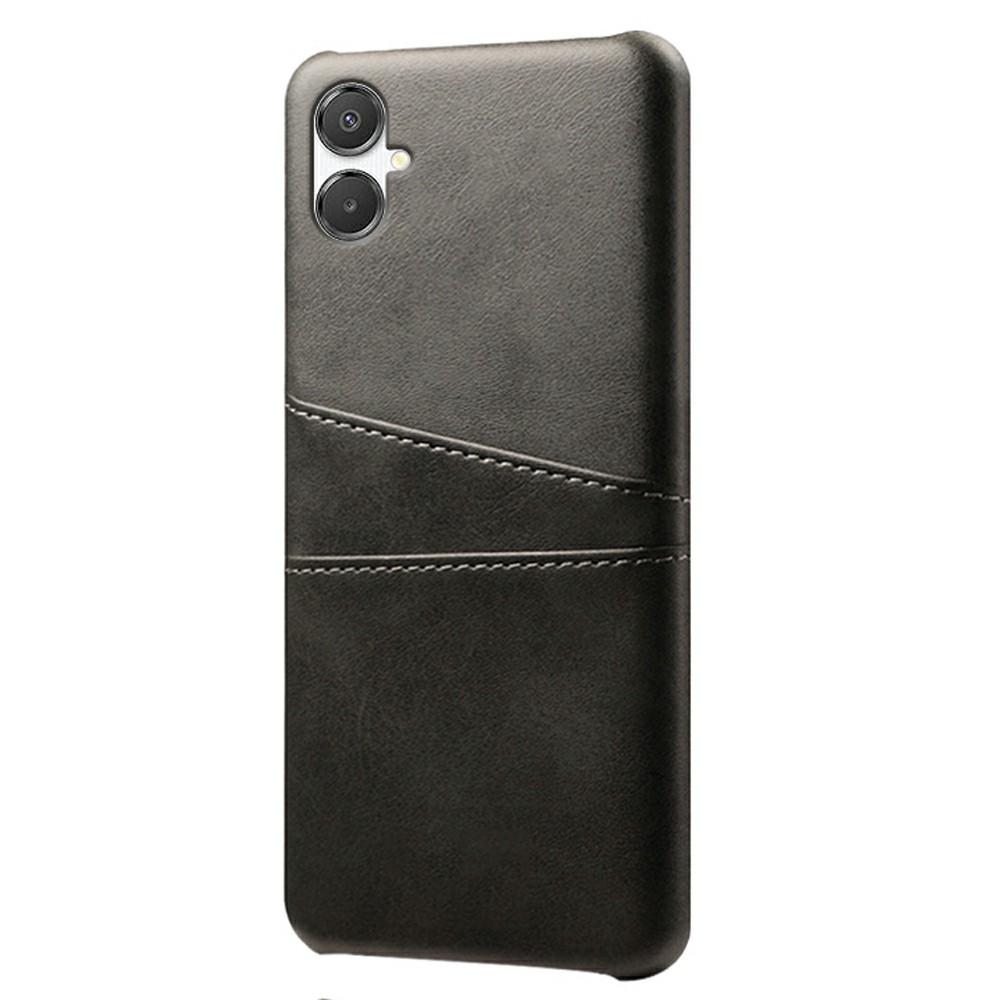 Etui na Samsung Galaxy A07 4G z podwójnymi przegródkami na karty PU skóra+twardy PC pokrowiec na telefon