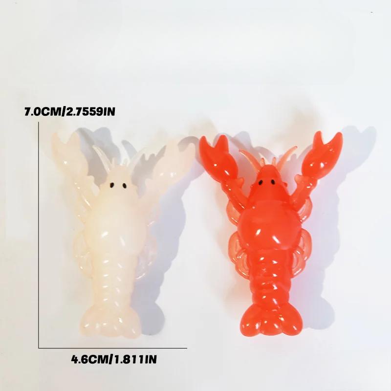 2PCS Color Changing Duck Crab Pig Animal Keychain with Temperature Sensitive Feature for Phones Car Decor Figurines Miniatures
