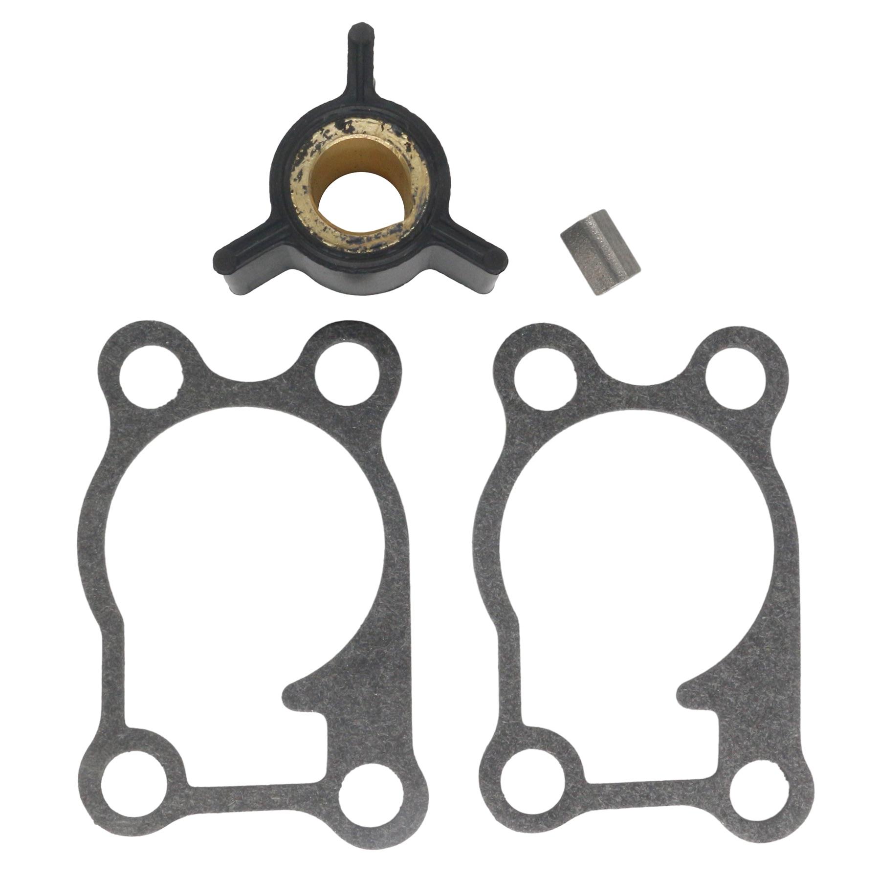 0433935 0767407 Детали лодочного двигателя для Johnson Evinrude 2-4 л.с. Подвесные детали Крыльчатка водяного насоса с шпонкой и прокладкой 396852 18-3015 767407 0396852