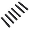 6PCS Sun Visor Repair Tubes Wear Resisting Simple Installation Rubber Car Visor Repair Kit Replacement for JK 2007 2017