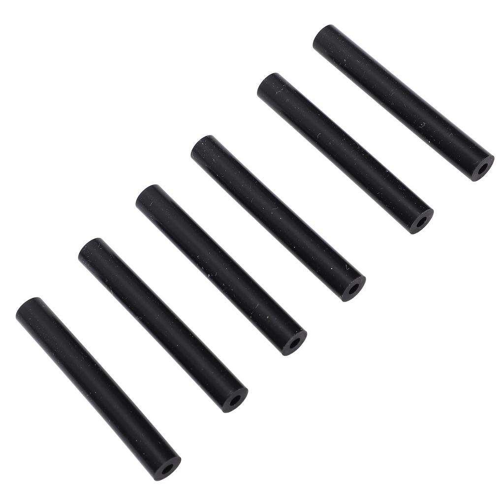 6PCS Sun Visor Repair Tubes Wear Resisting Simple Installation Rubber Car Visor Repair Kit Replacement for JK 2007 2017