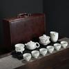 Chaxun Gold-Painted Ceramic Gongfu Tea Set