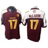 Mens Washington Commanders NFL Training Jersey - Daniels McLauren Taylor 5 17 21 Embroidered Football Uniform Top